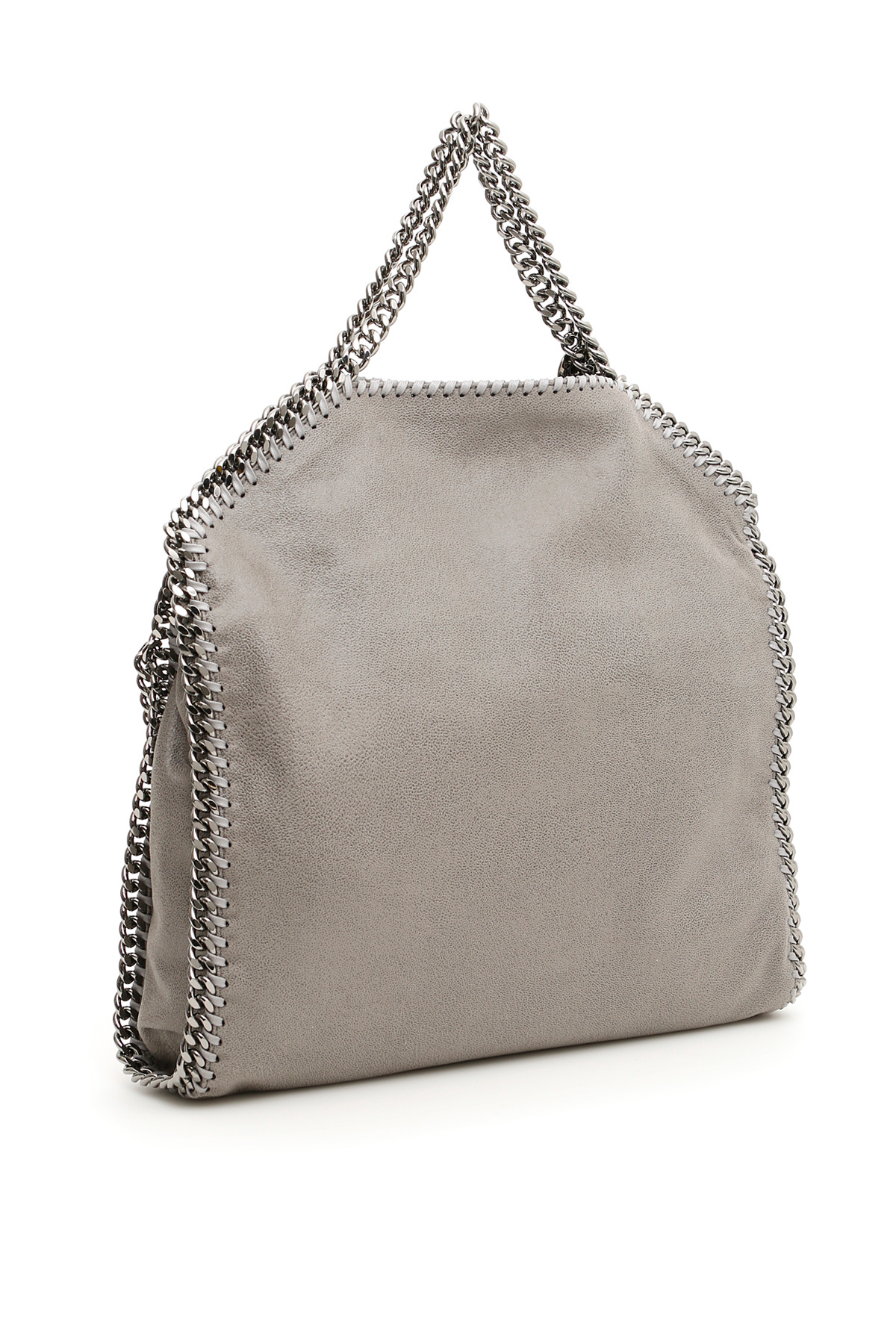 Stella Mccartney 3 Chain Falabella Tote Bag In Gray