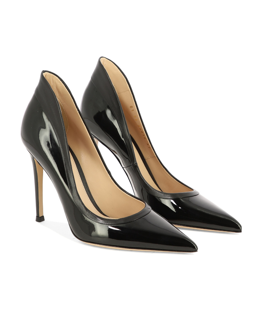 Gianvito Rossi Patent Leather Pumps In Black