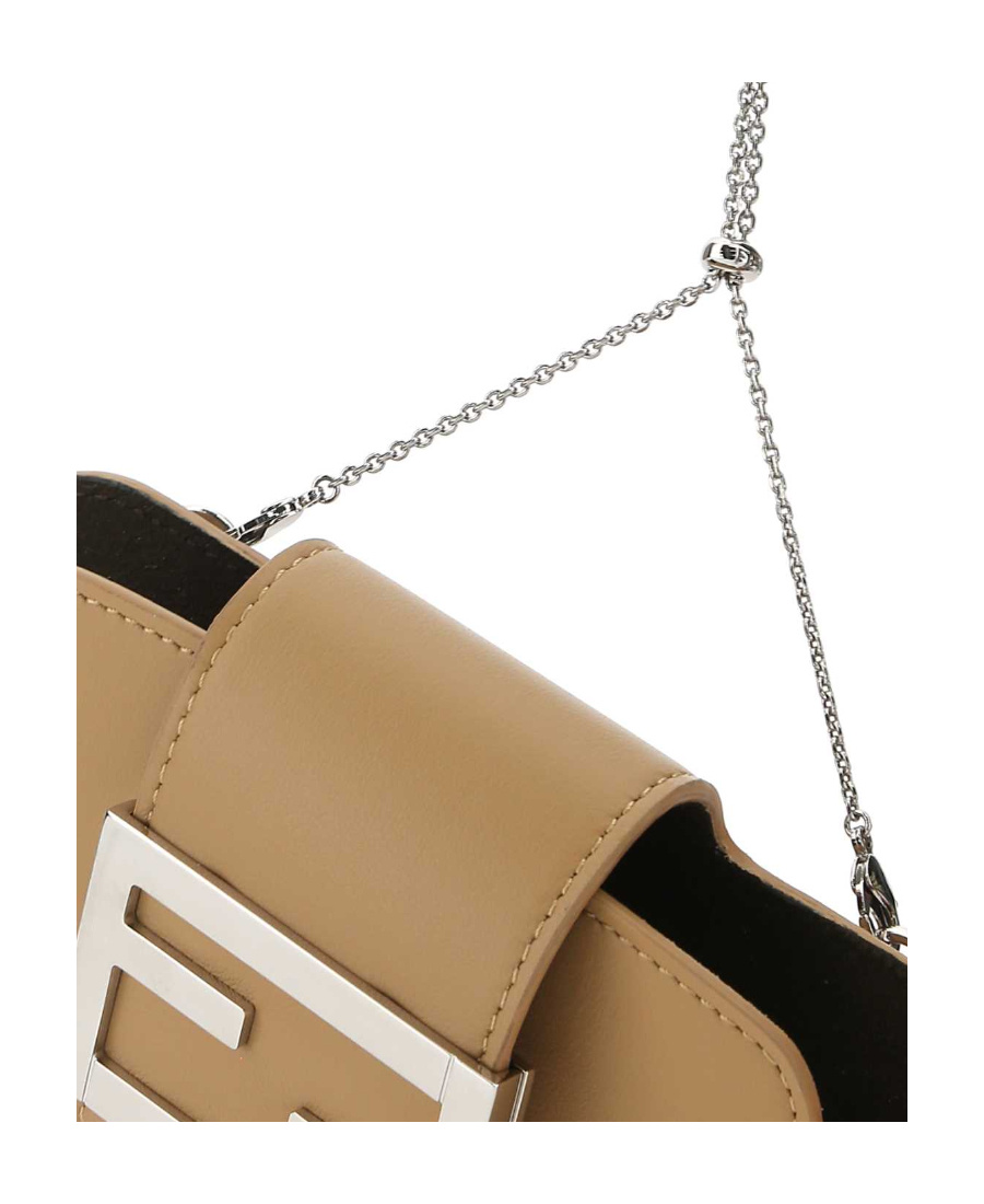 Fendi Ff Baguette Clasp Glasses Case In Green