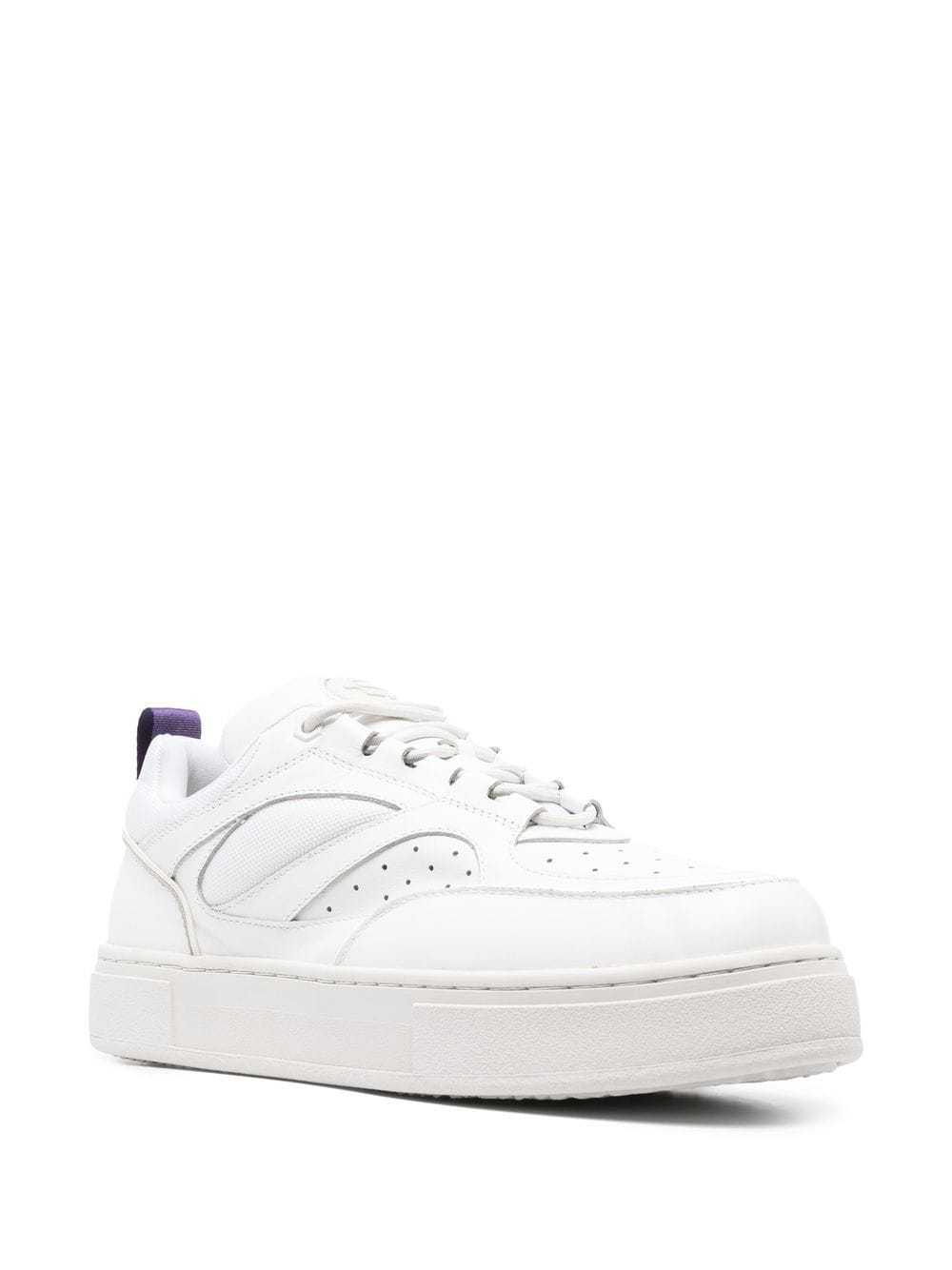 Shop Eytys Sidney Lace-up Sneakers In White