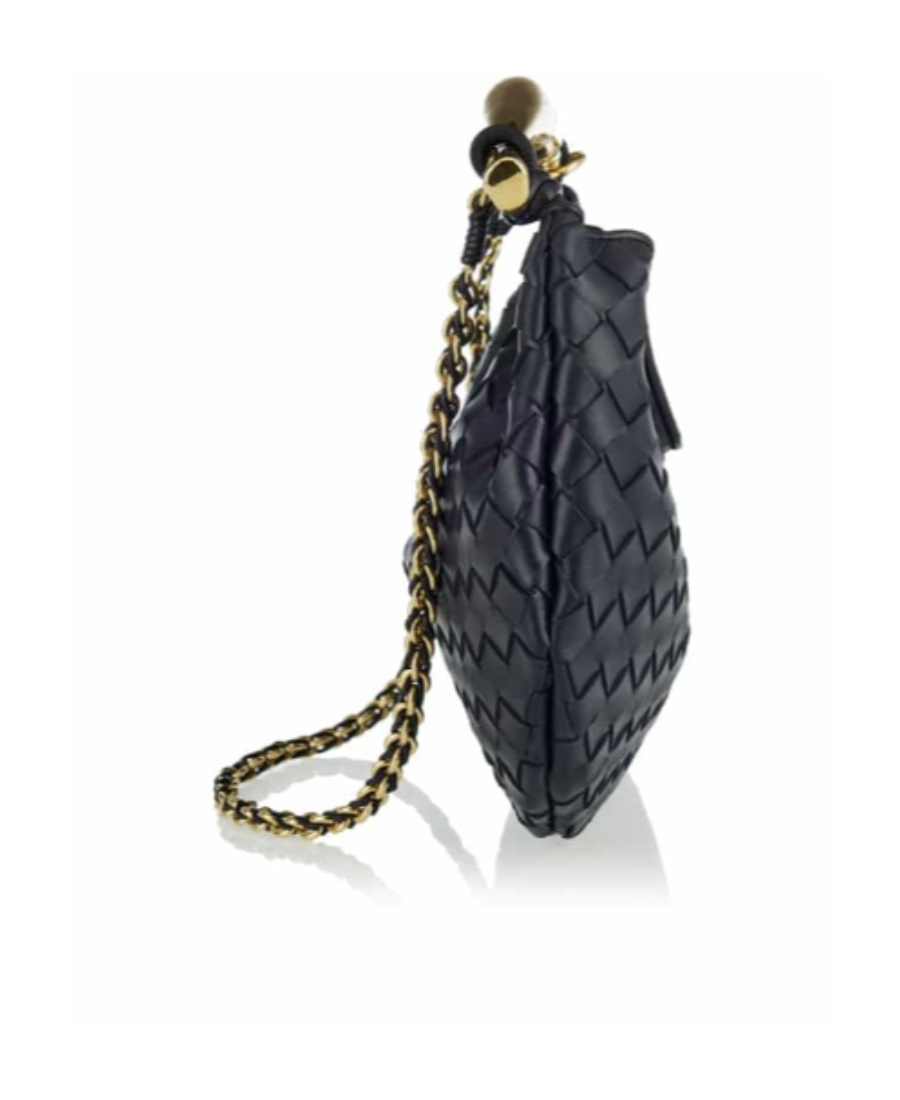 Bottega Veneta Sardine Leather Tote Bag In Blue