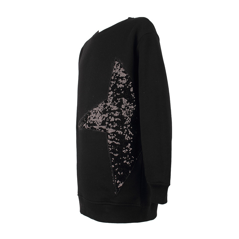 MSGM LONG-SLEEVED PATTERNED SWEATSHIRT