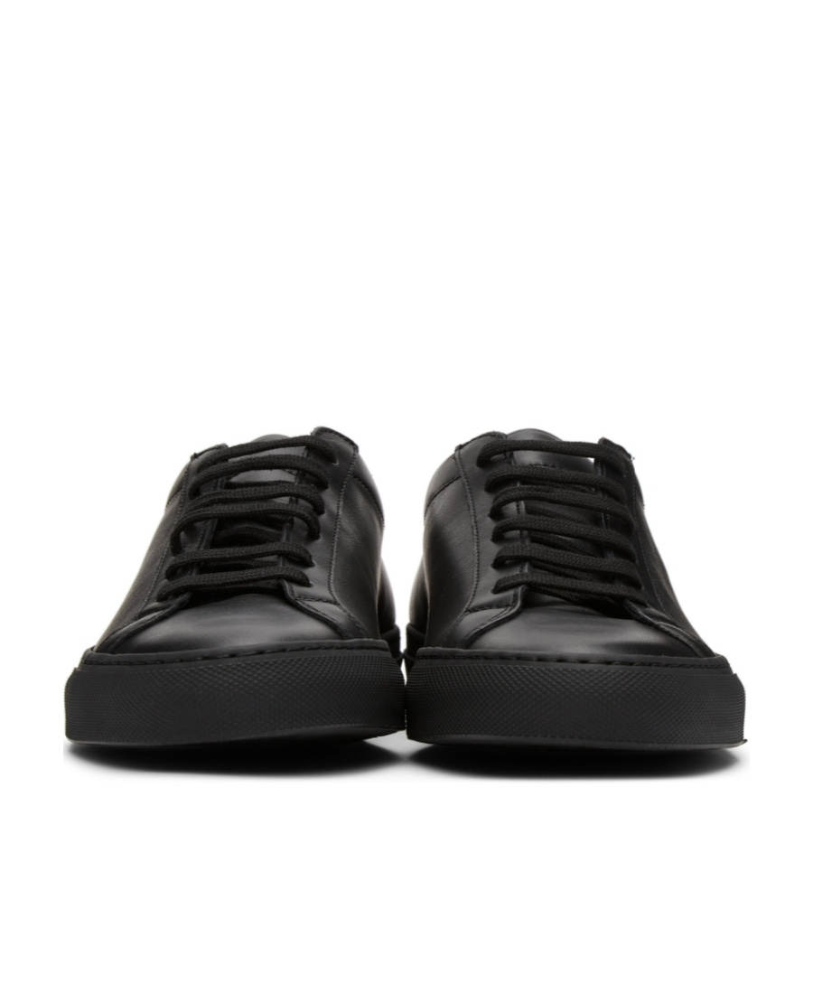 Common Projects 1528 Original Achilles Low Sneakers Shoes In Black
