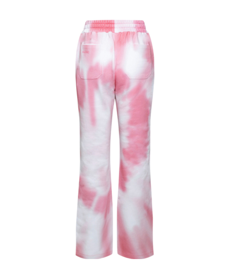 Red Valentino Tie-dye Drawstring Waist Track Pants In White