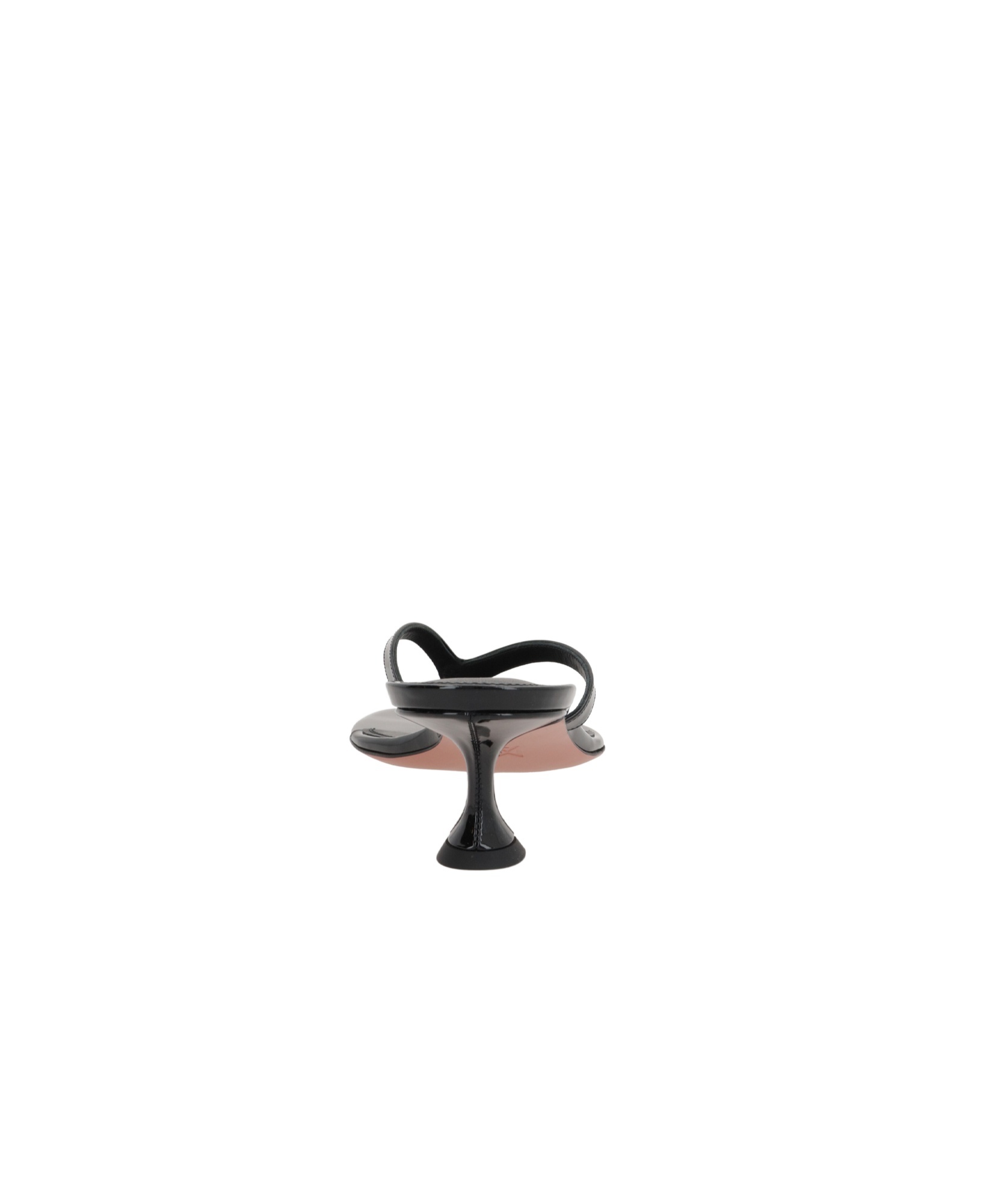 Shop Amina Muaddi Juliette Thong Sandals In Patent Leather