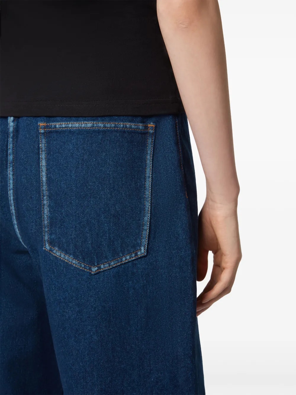 Nina Ricci Jeans With Belt Loops In Blue
