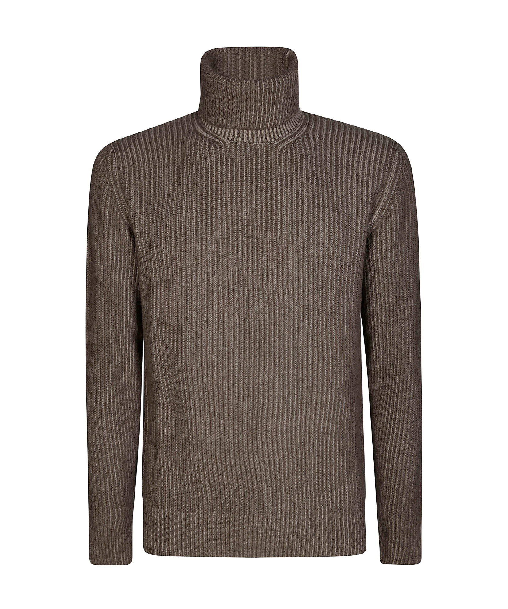 Tagliatore Turtleneck Sweater In Brown