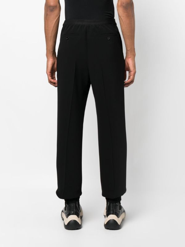Alexander Mcqueen Tailored Track Pants In Black