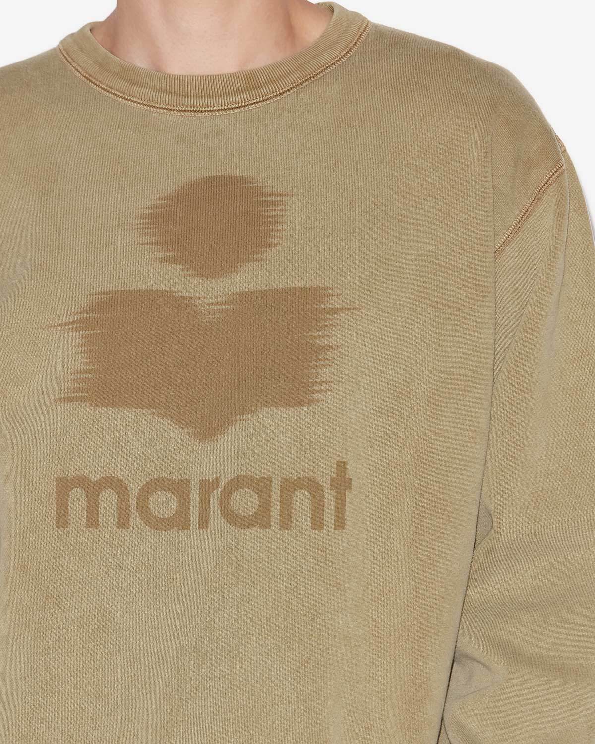 Isabel Marant Round-neck Sweater In Green
