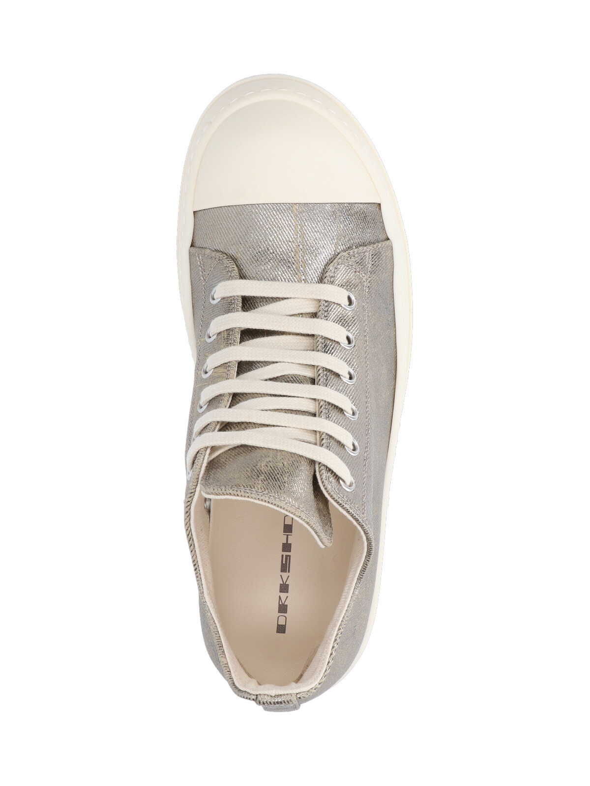 Rick Owens Drkshdw Lace-up Low-top Casual Shoes In Gray