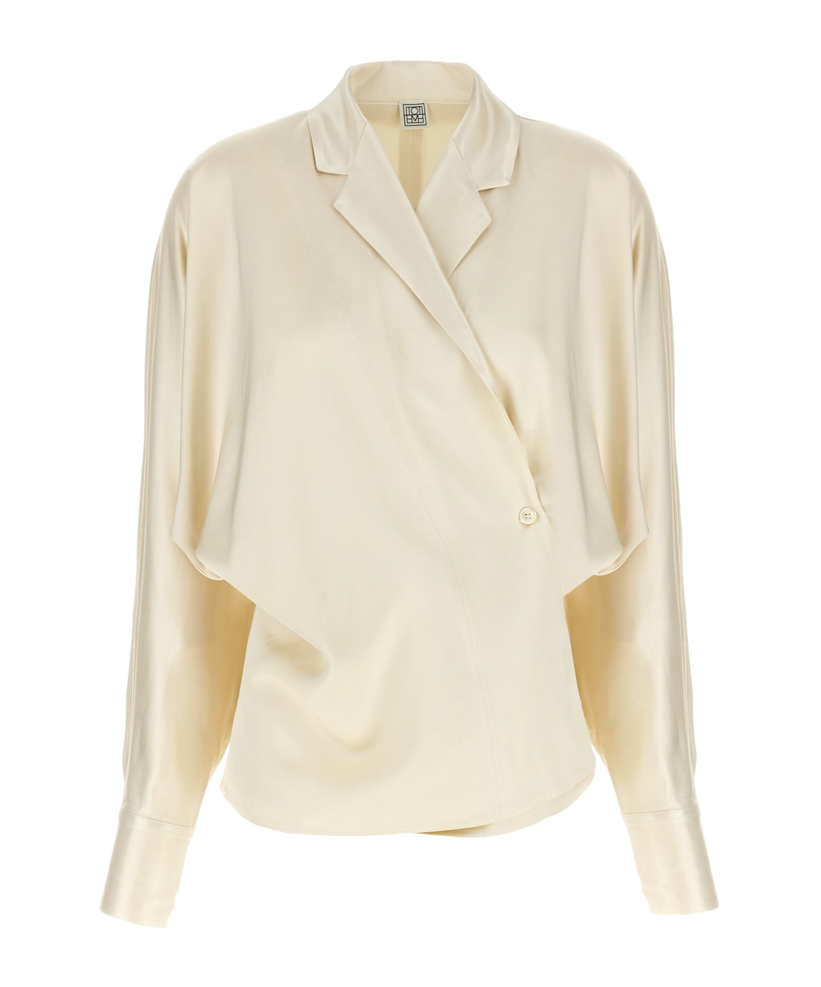 Totême Wrap-style Shirt In Neutral