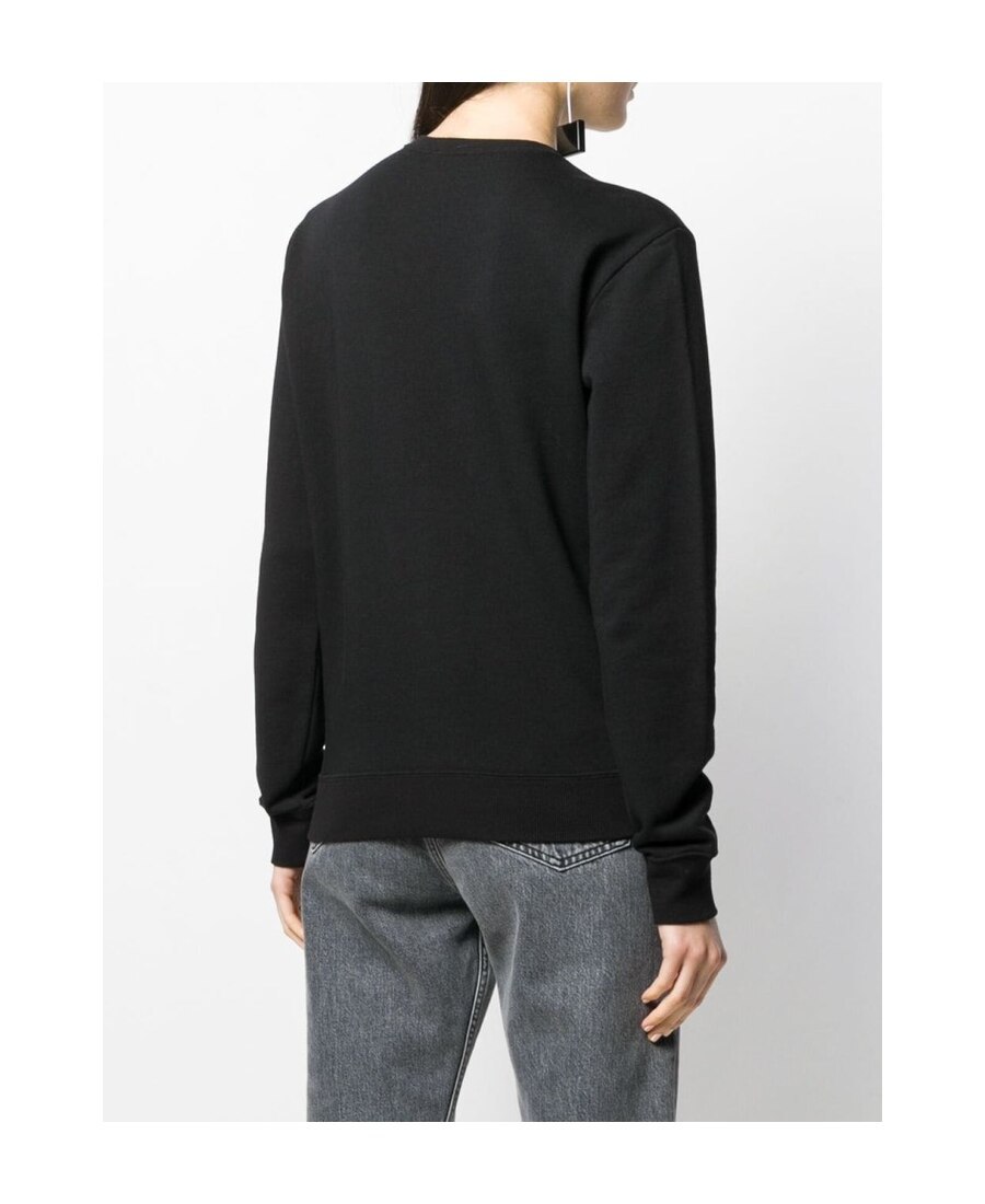 Saint Laurent Midnight Sweatshirt In Black