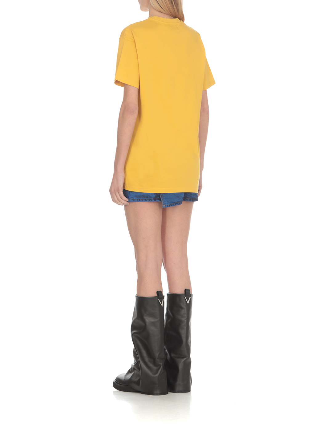Vivienne Westwood Classic Orb T-shirt In Yellow