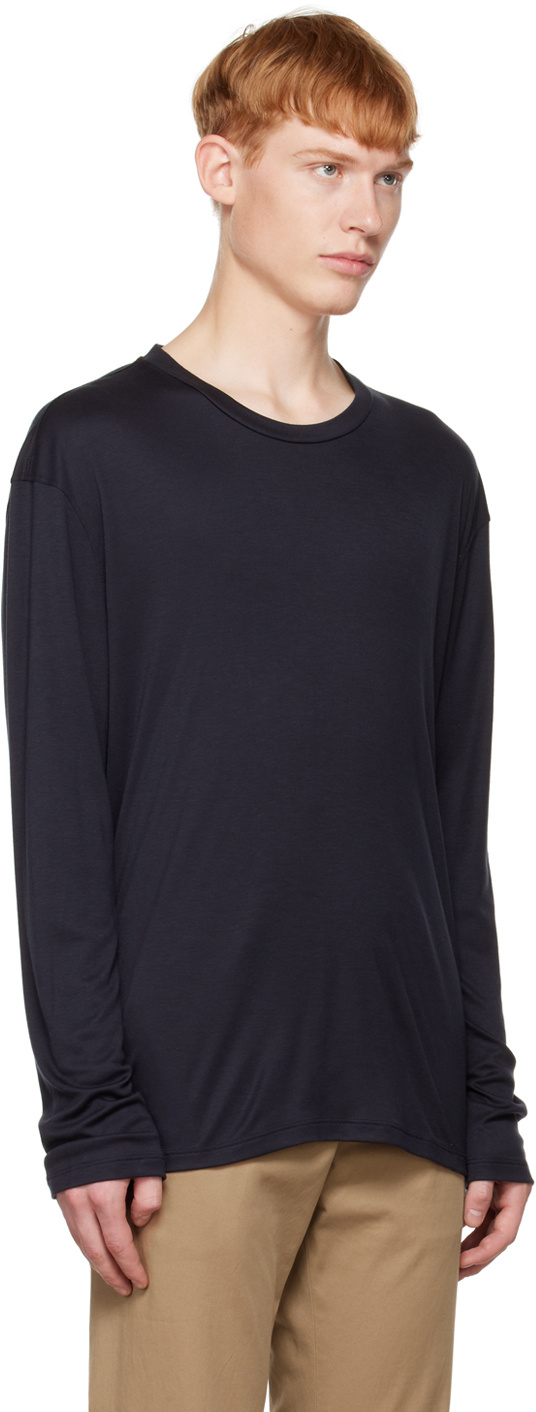Shop Zegna Long-sleeved Sweater In Black