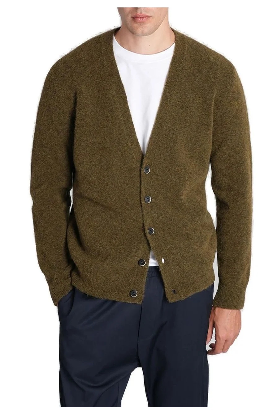 Barena Venezia Barena Gajola V-neck Cardigan In Green