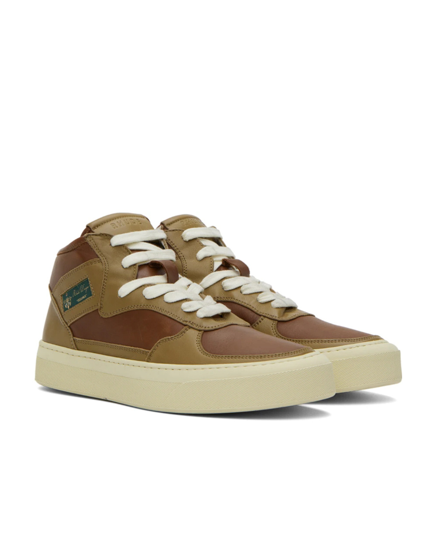 Rhude Cabriolets High-top Sneakers In Green