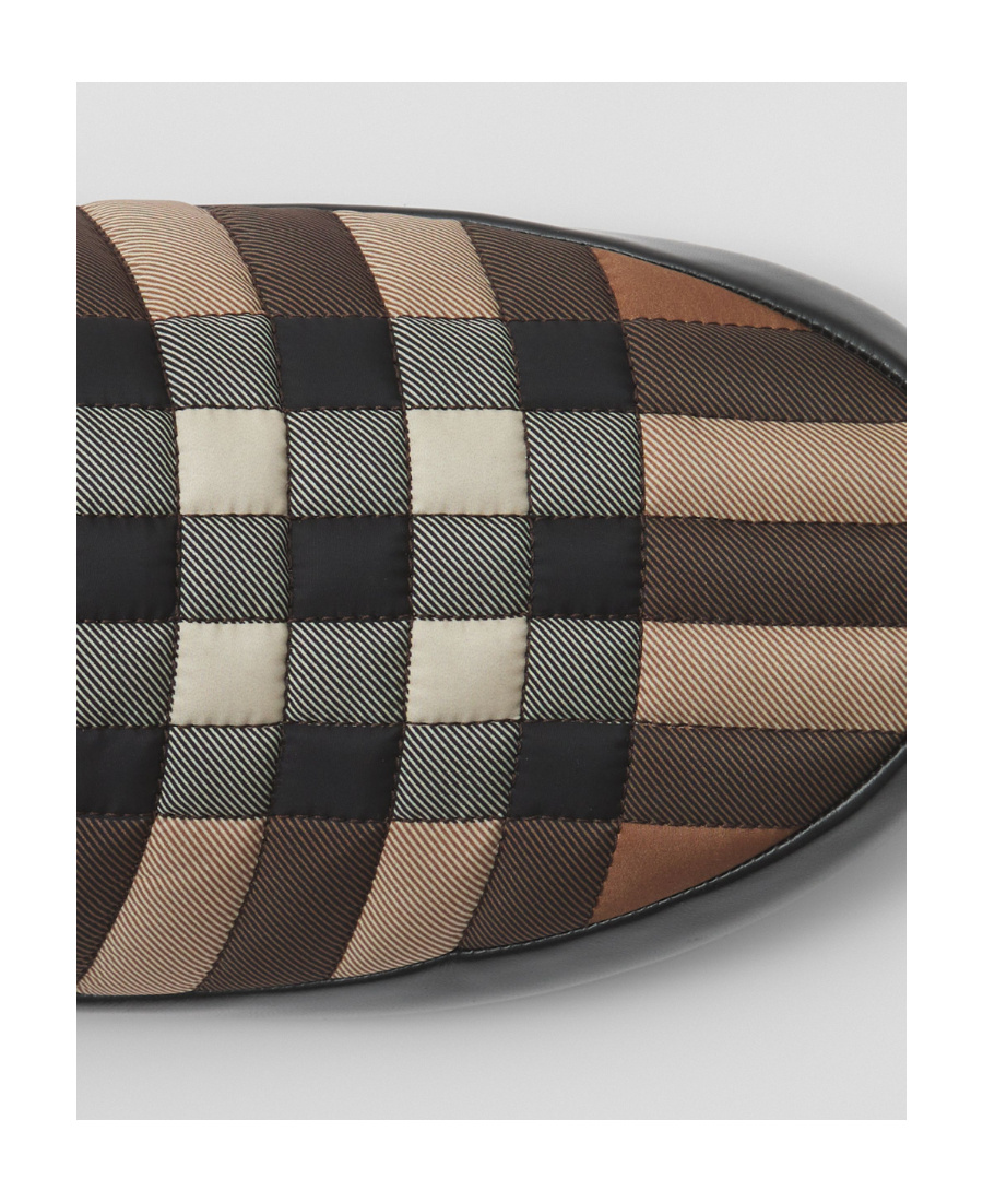 BURBERRY NORTHHAVEN CHECK-PATTERN SLIPPERS