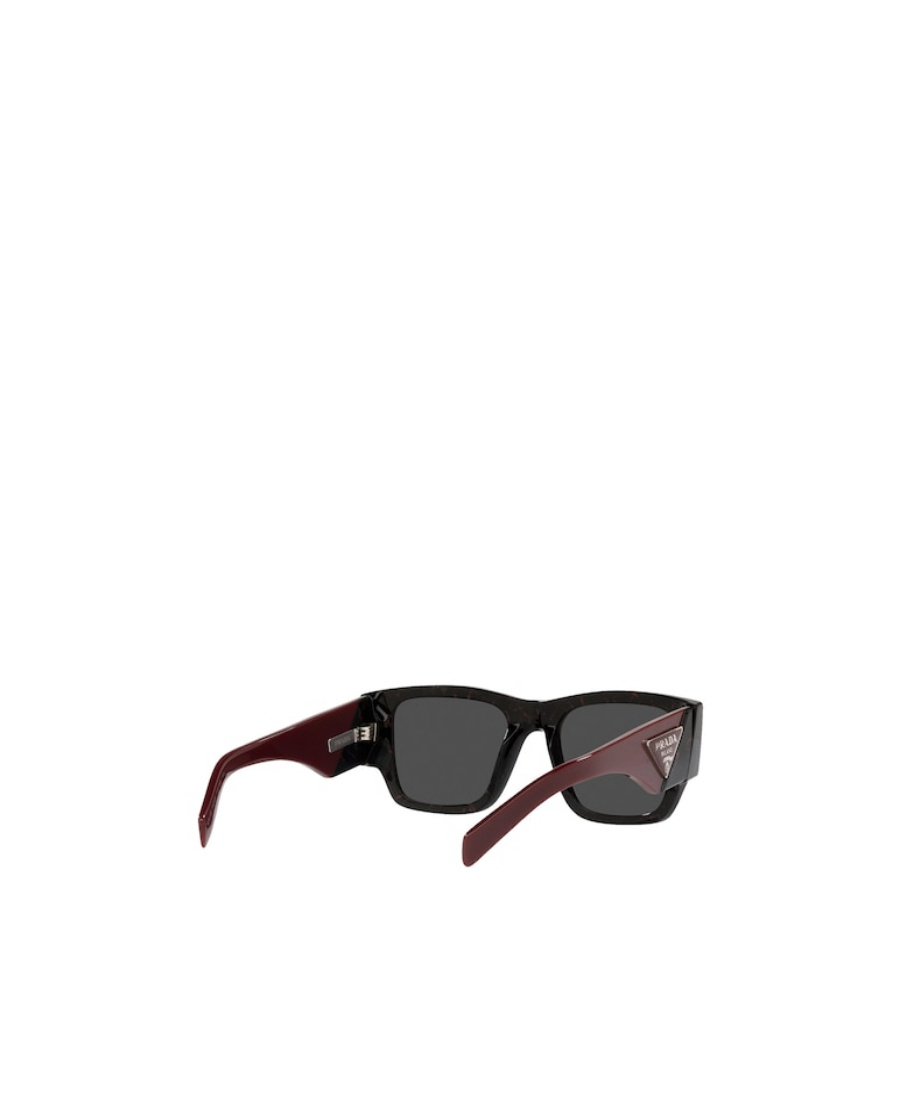 Prada Eyewear Rectangular Frame Sunglasses In Black