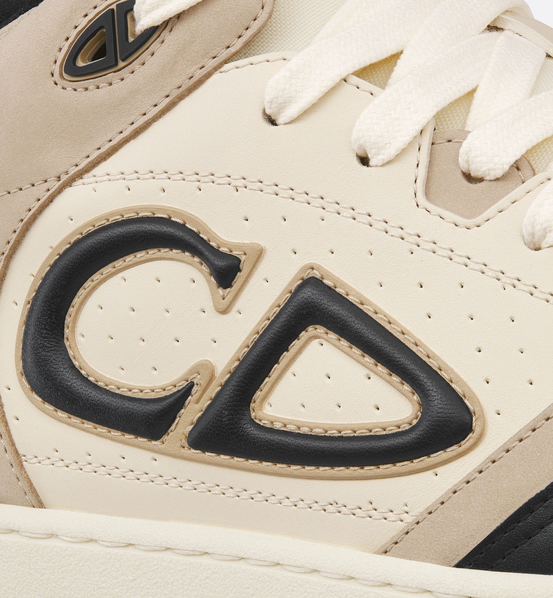 Dior B57 Mid-top Sneaker In White