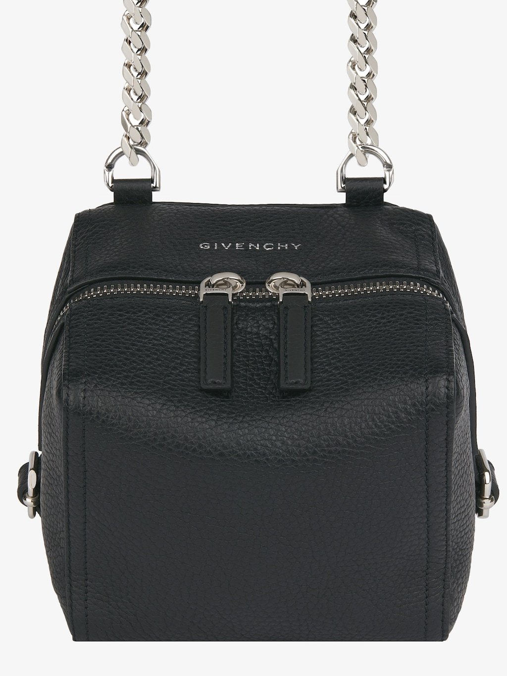 Givenchy Pandora Zip-up Mini Crossbody Bag In Black