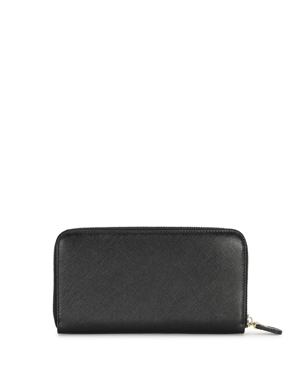 Ferragamo Logo Wallet In Black