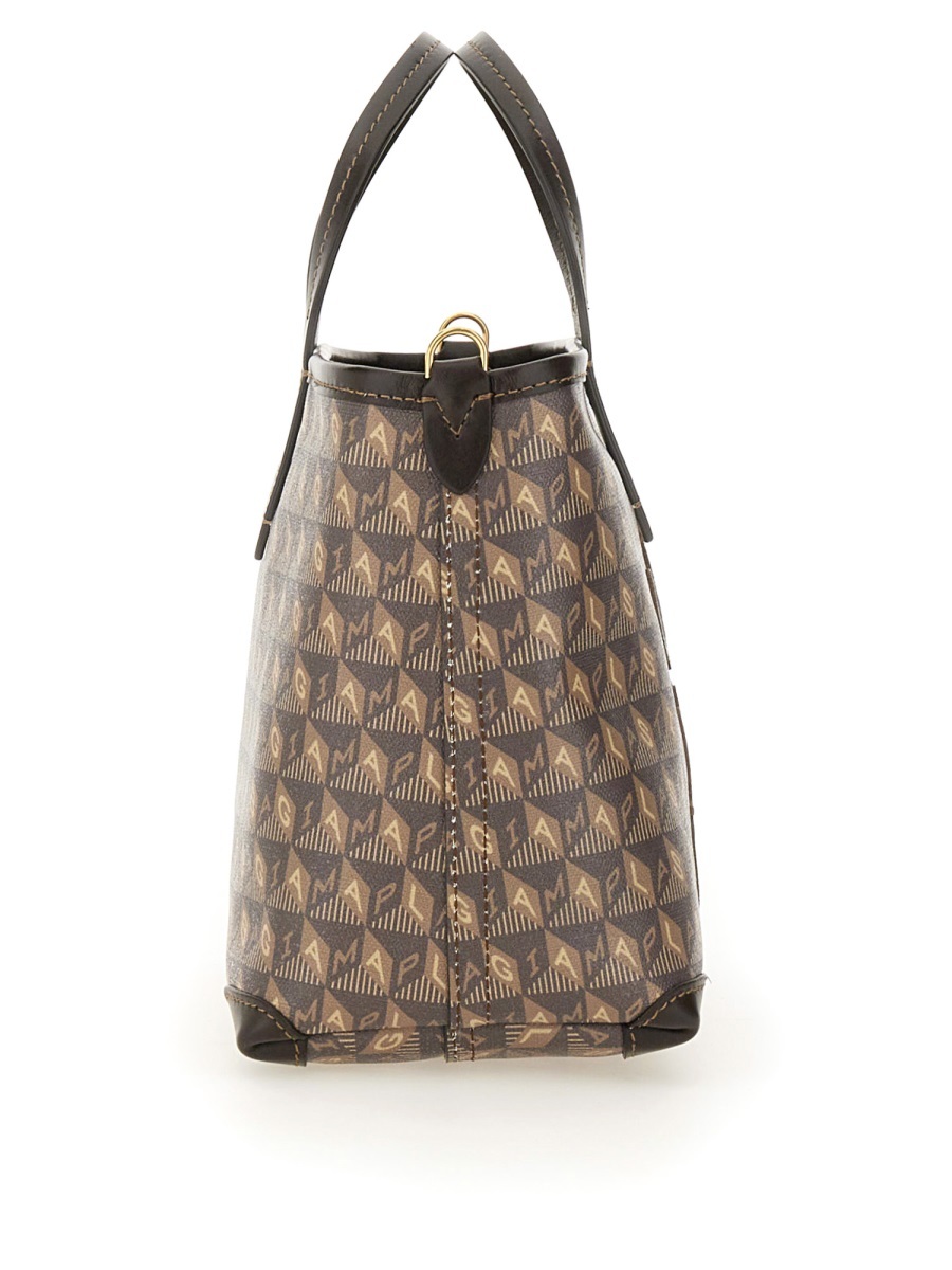 Anya Hindmarch Double Handle Tote Bag In Brown
