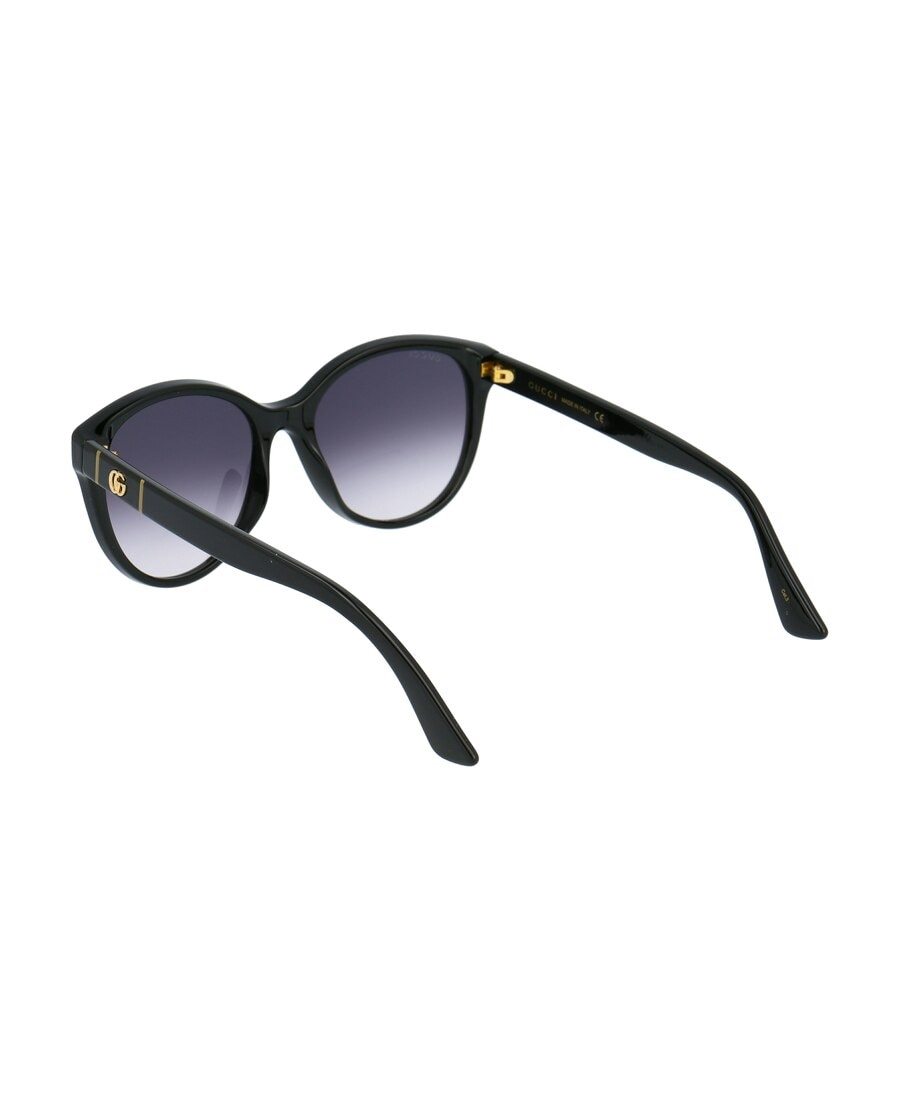 Gucci Round-frame Gradient Sunglasses In Gray