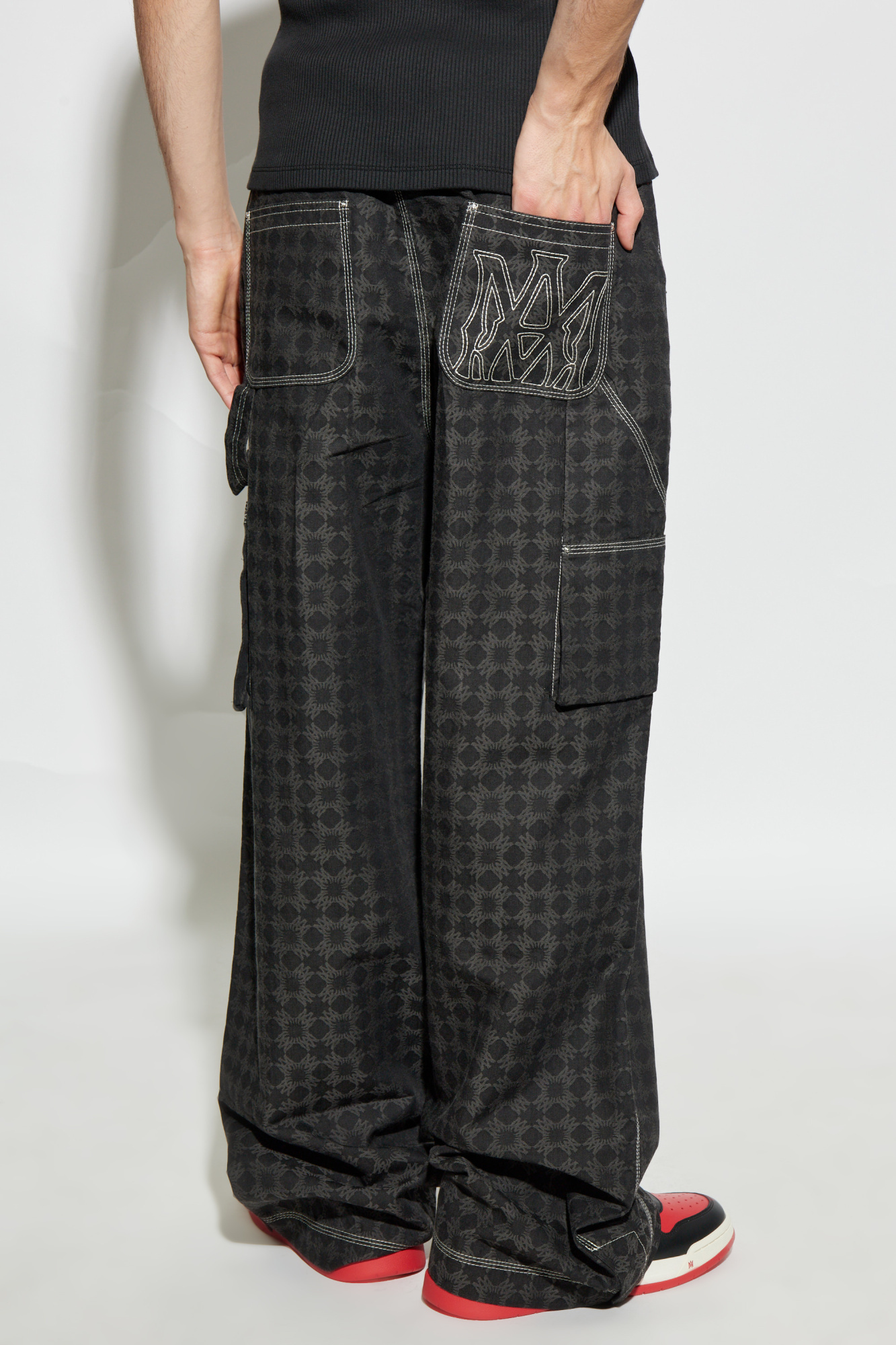 Amiri Ma Quad Checked Trousers
