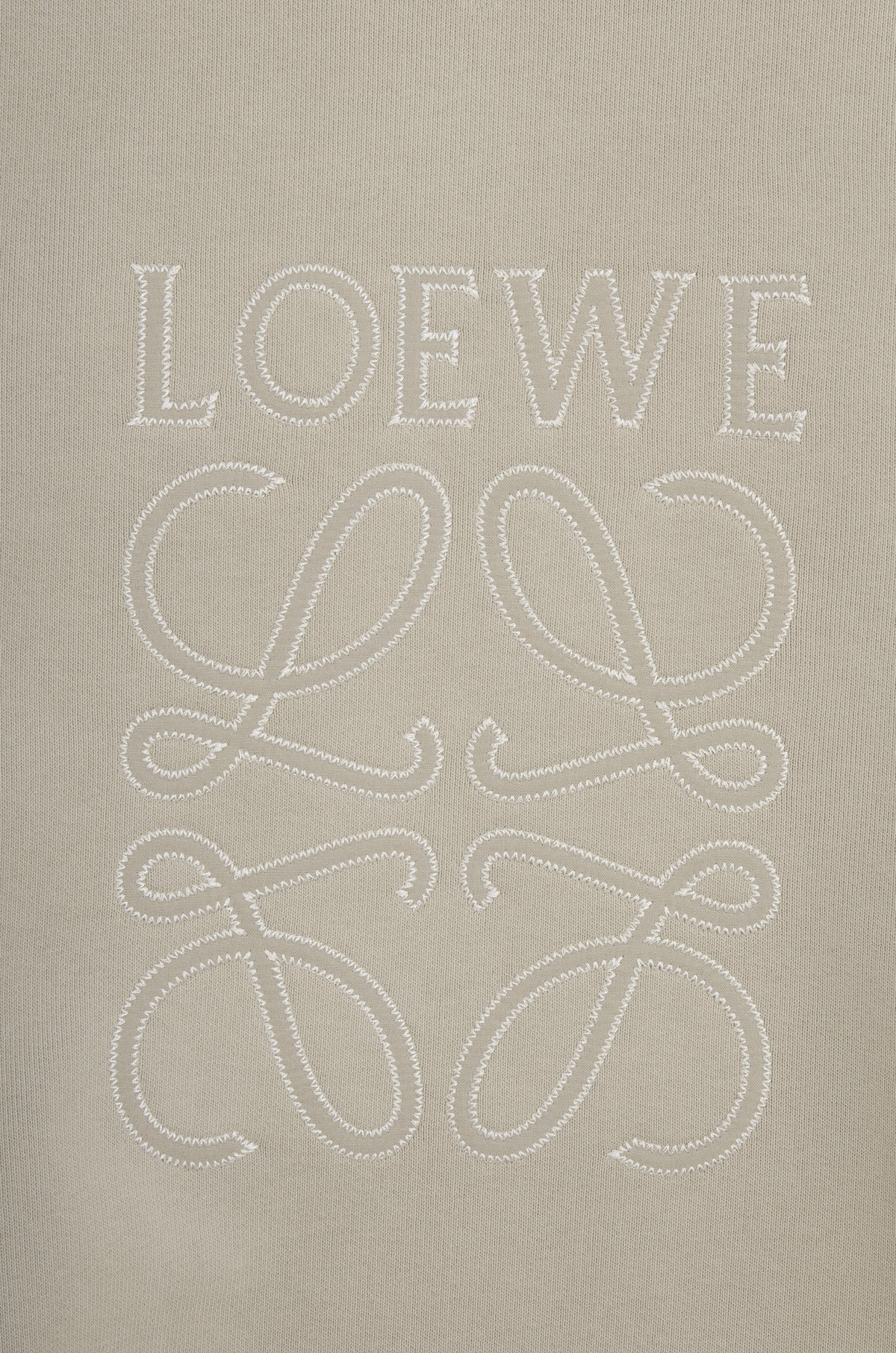 Loewe Regular Fit Sweatshirt In Nude