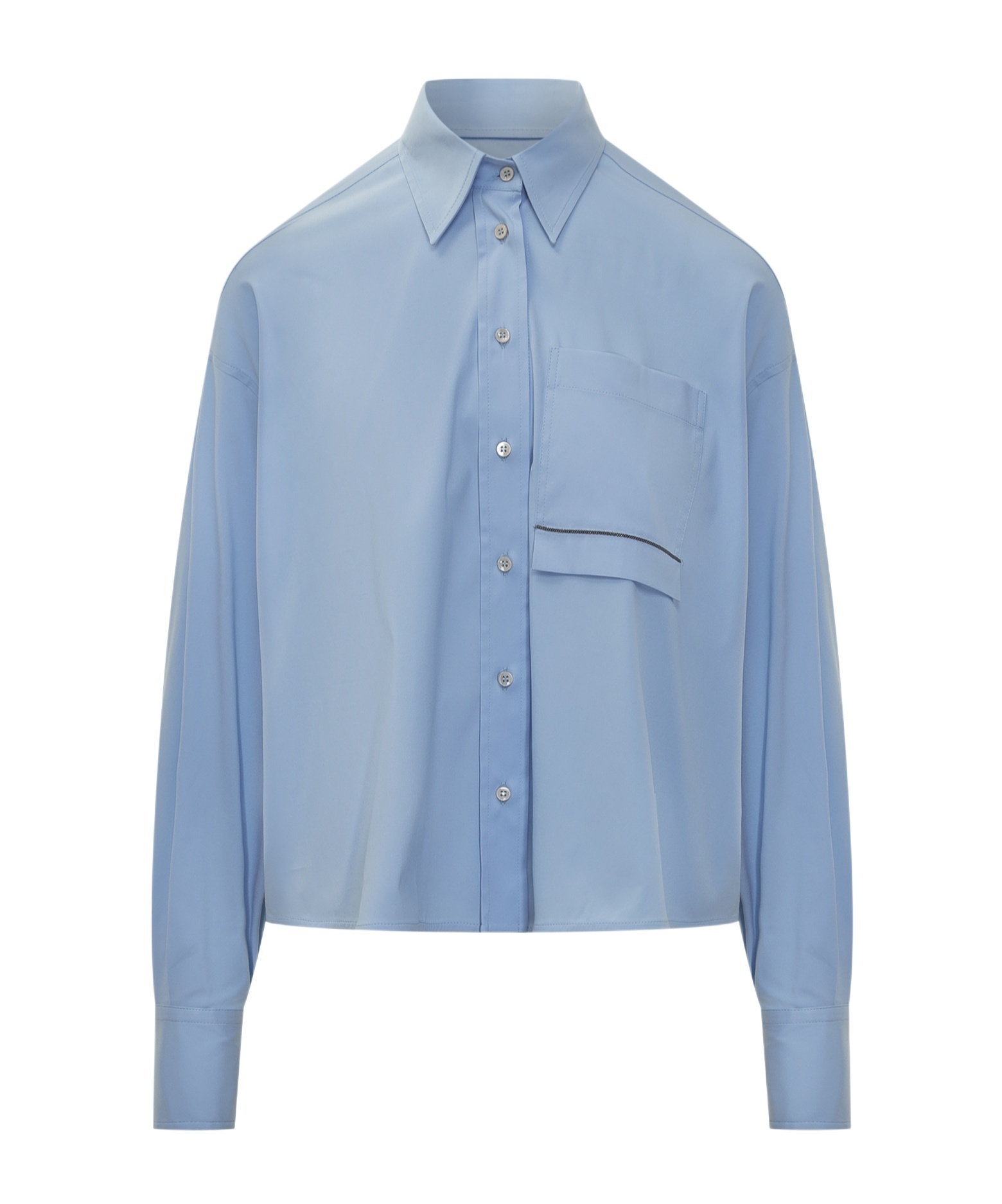 Brunello Cucinelli Pocket-patch Shirt In Multi