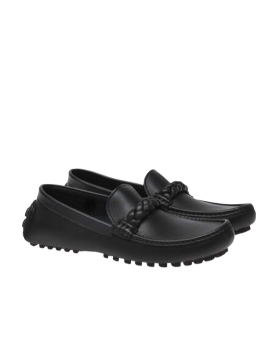 Gianvito Rossi Logo Love Shoes In Black
