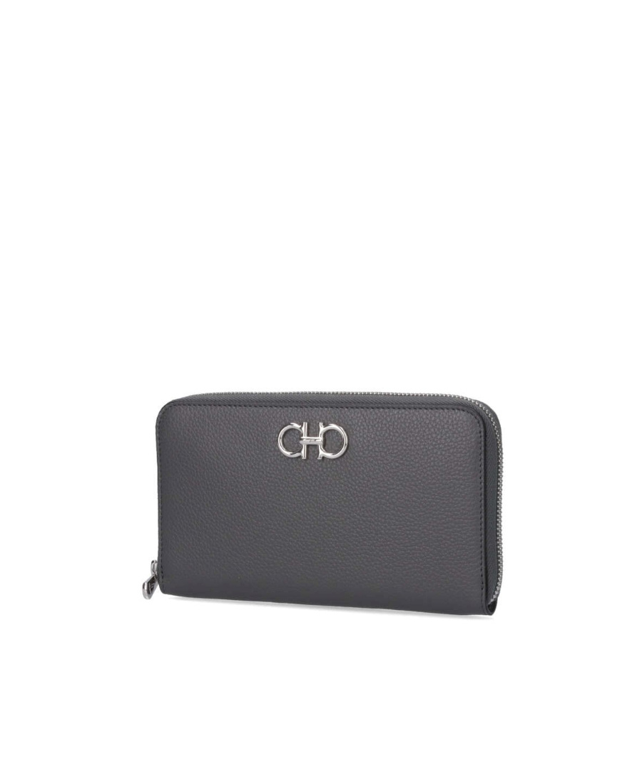 Ferragamo Small Leather Goods In Black
