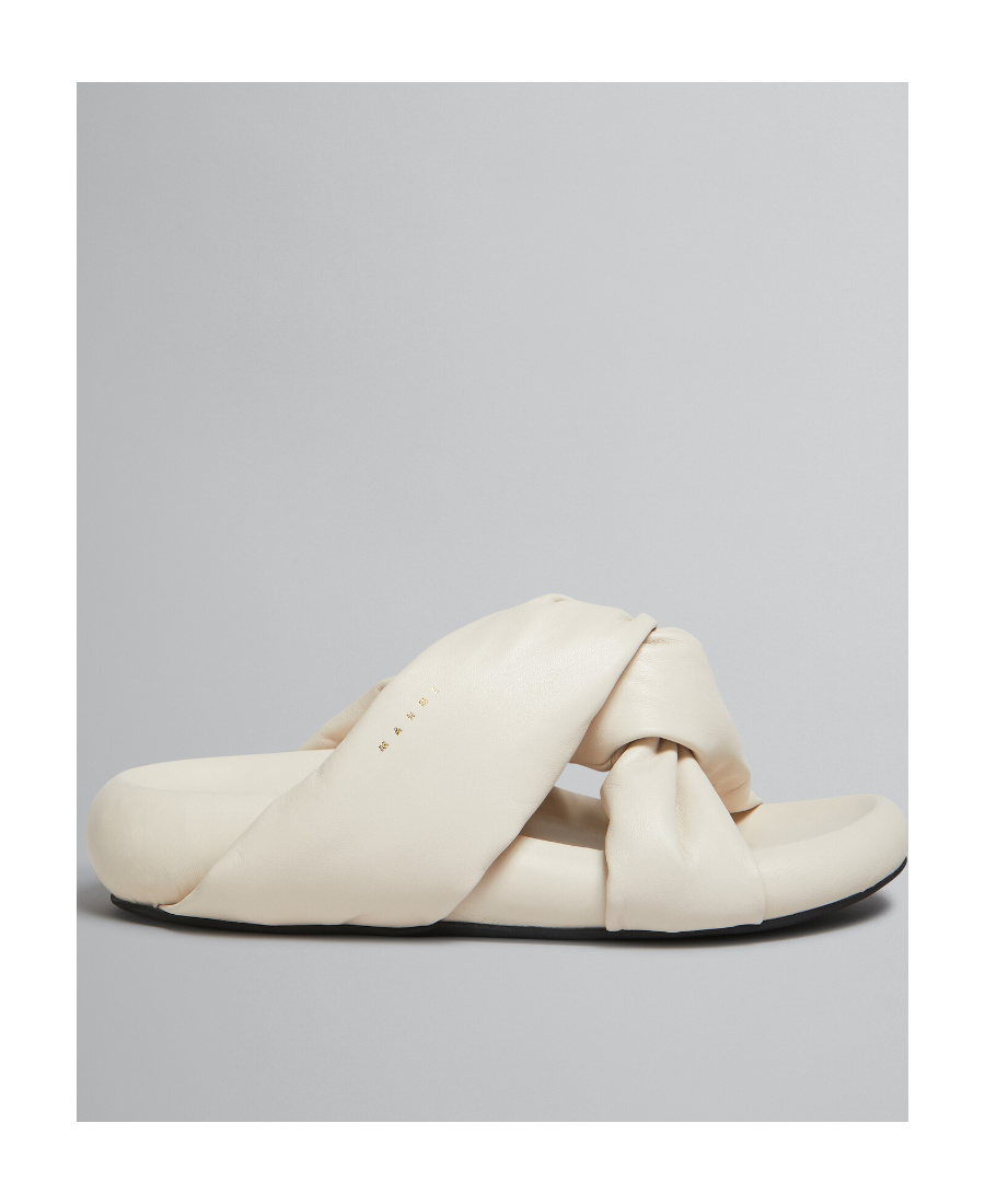 Marni Bubble Sandals In White