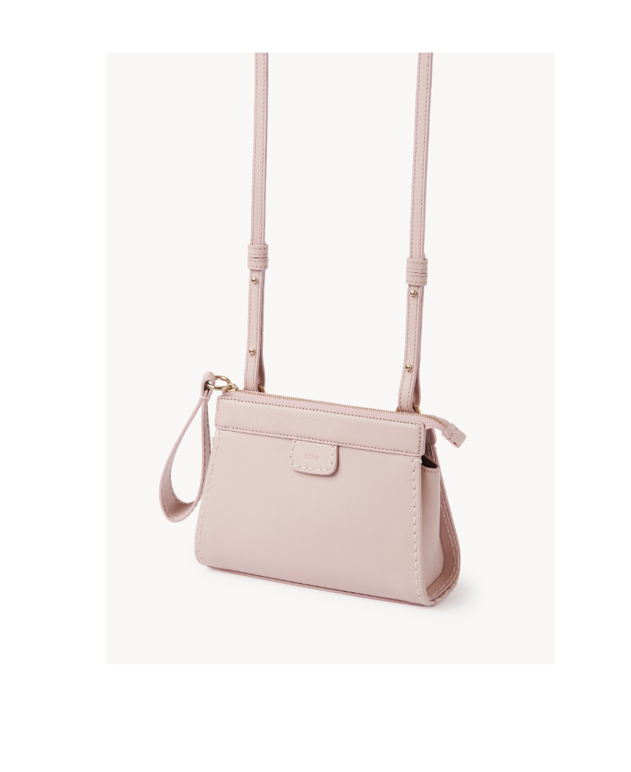 Chloé Edith Leather Cross Body Bag In Nude