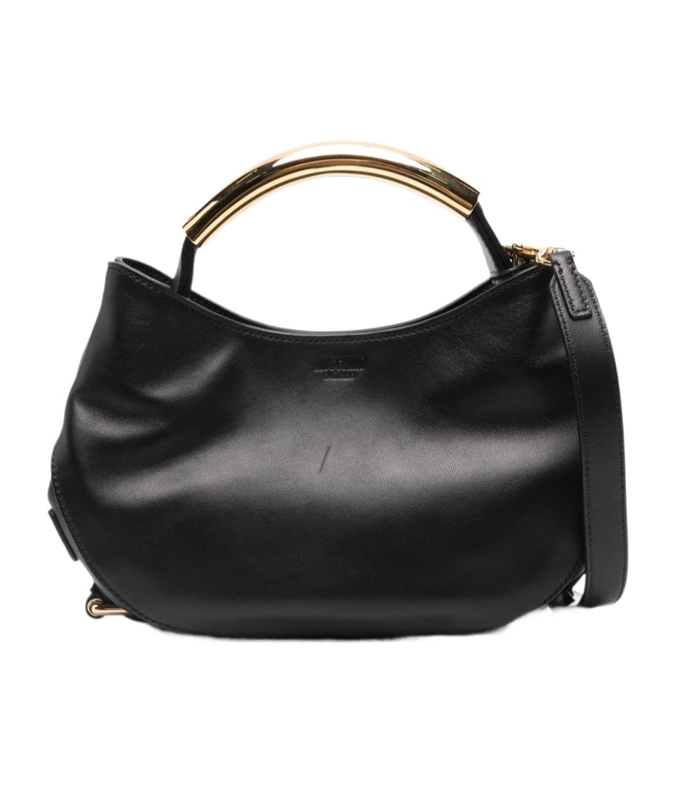 Moschino Double-handled Handbag In Black