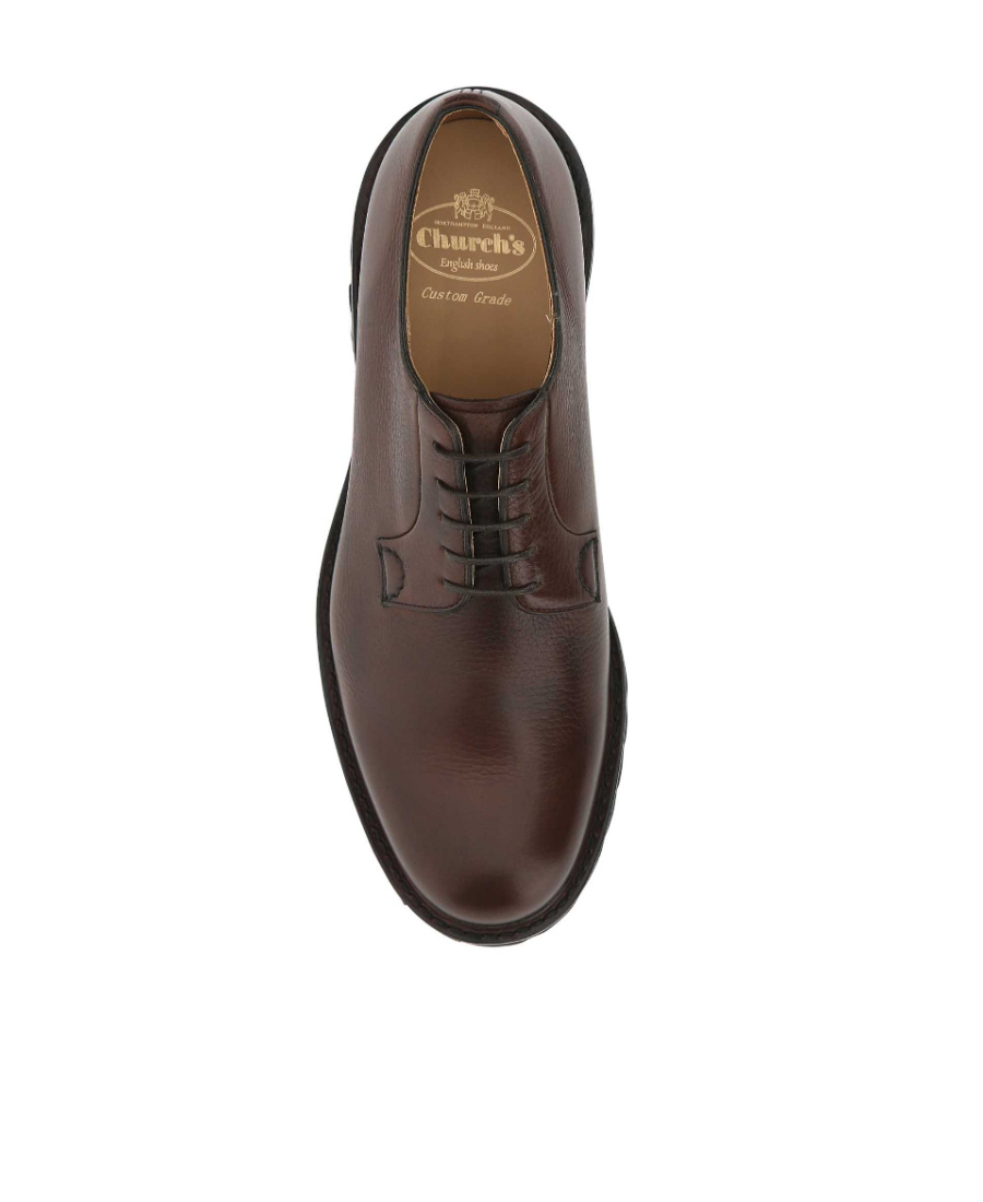 Church's Lace-up Fastening Brogue Shoes In Black