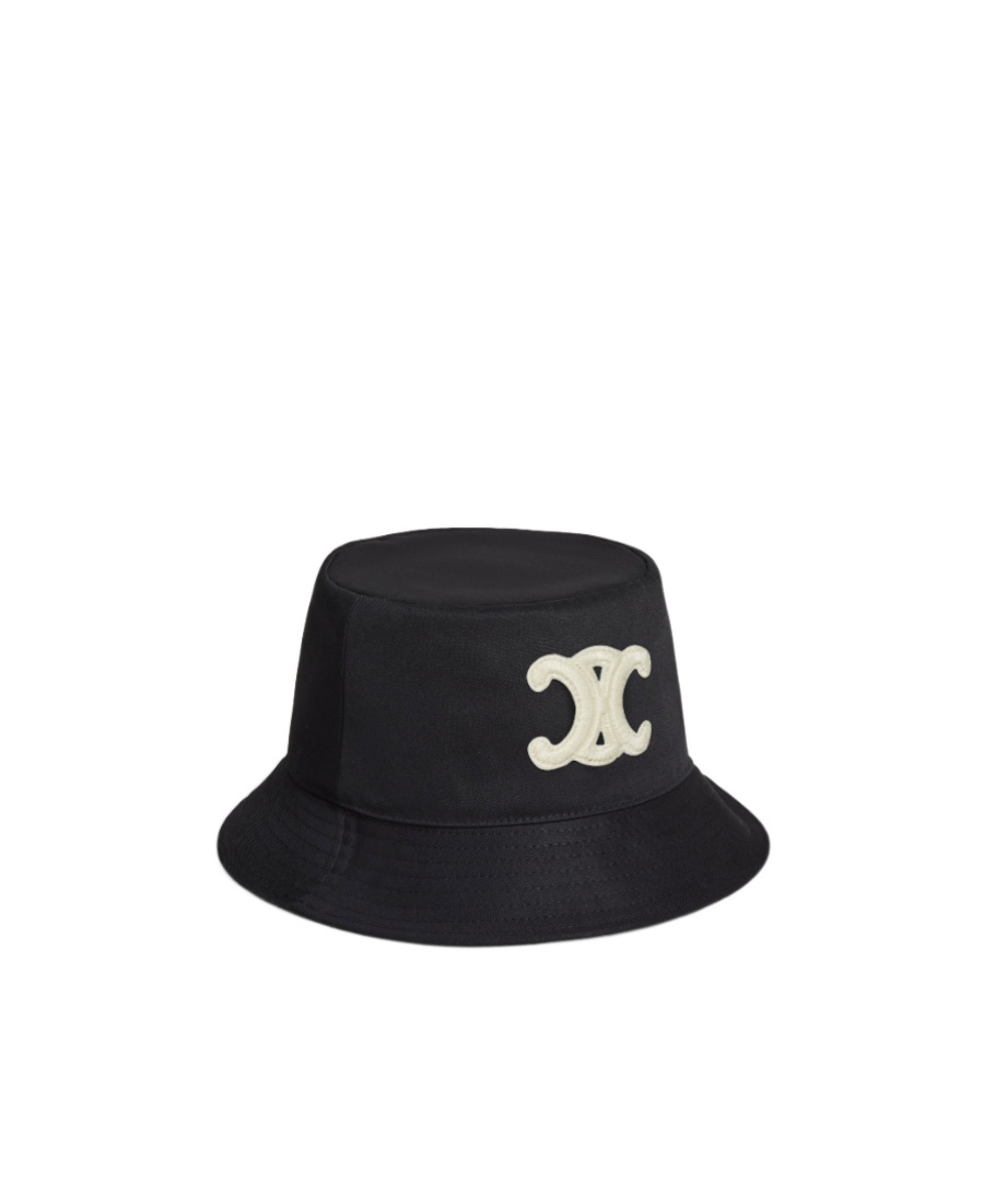 Celine Triomphe Bob Hat In Black