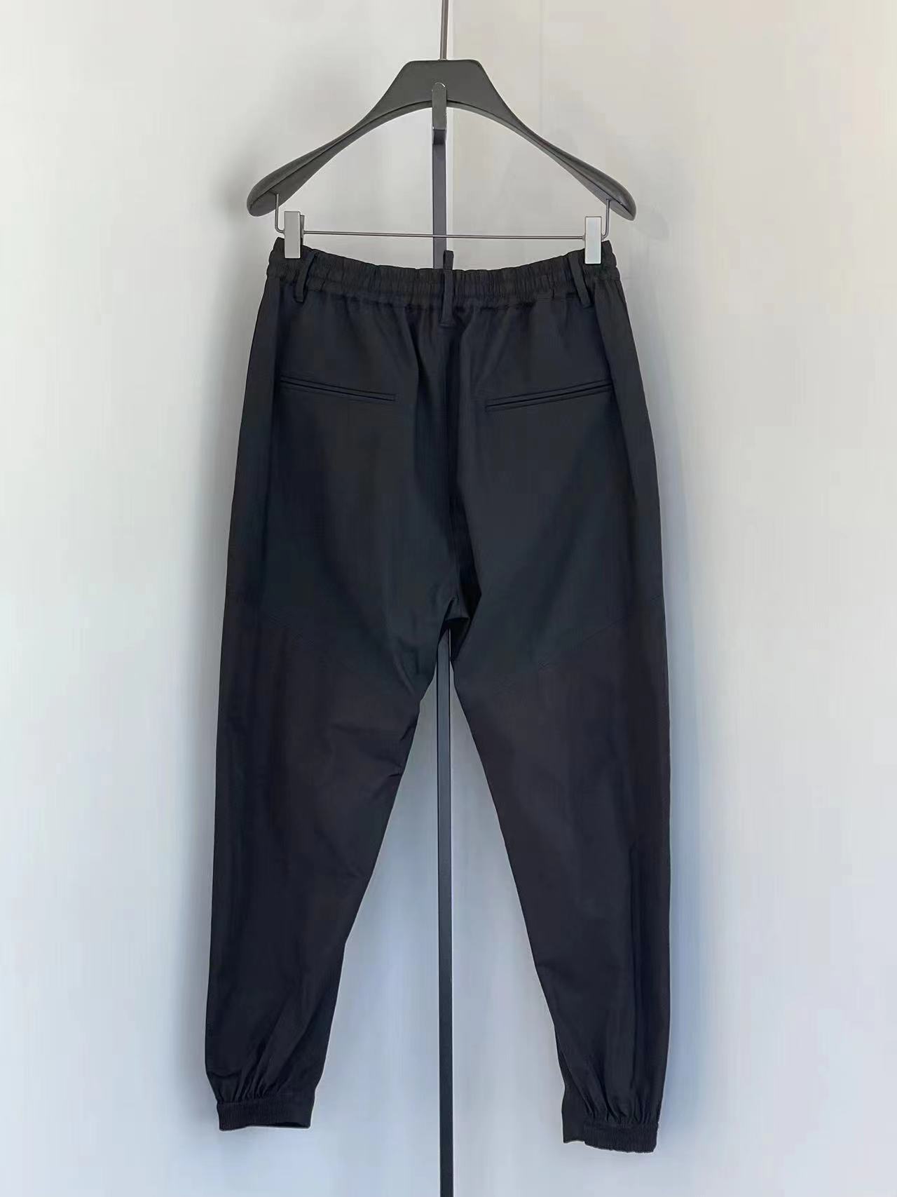 Dsquared2 Logo-stripe Tailored Track Pants In Black