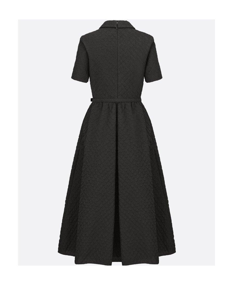 DIOR MEDIUM-LENGTH DRESS WITH BELT 