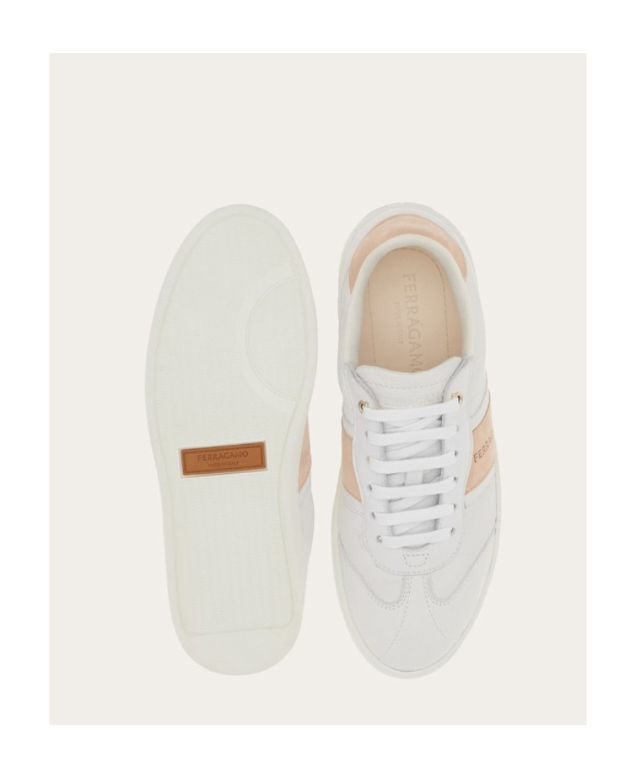 Ferragamo Sneakers In White