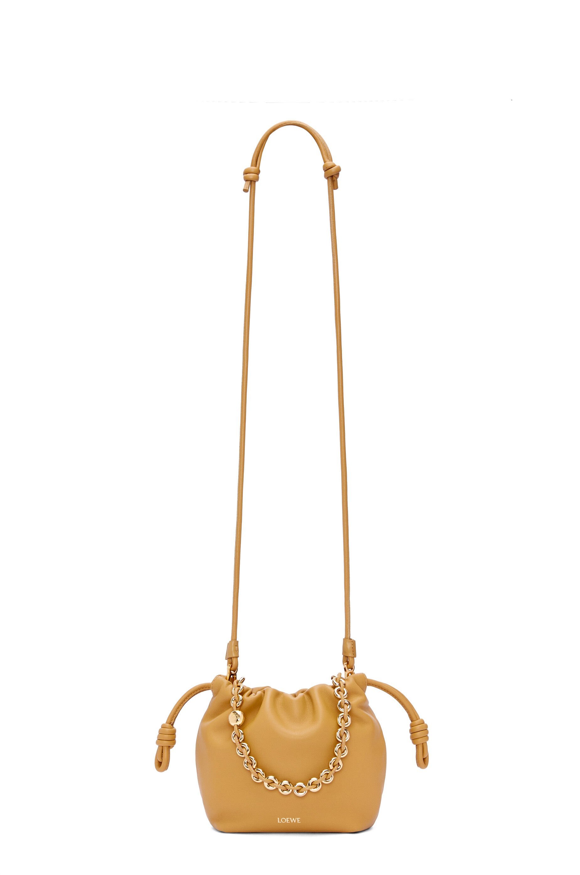 Loewe Women Borsa Cesto Flamenco Purse In Orange