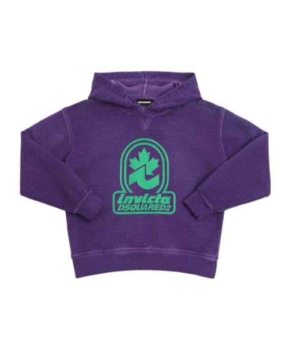 Dsquared2 Printed Hooded Hoodie