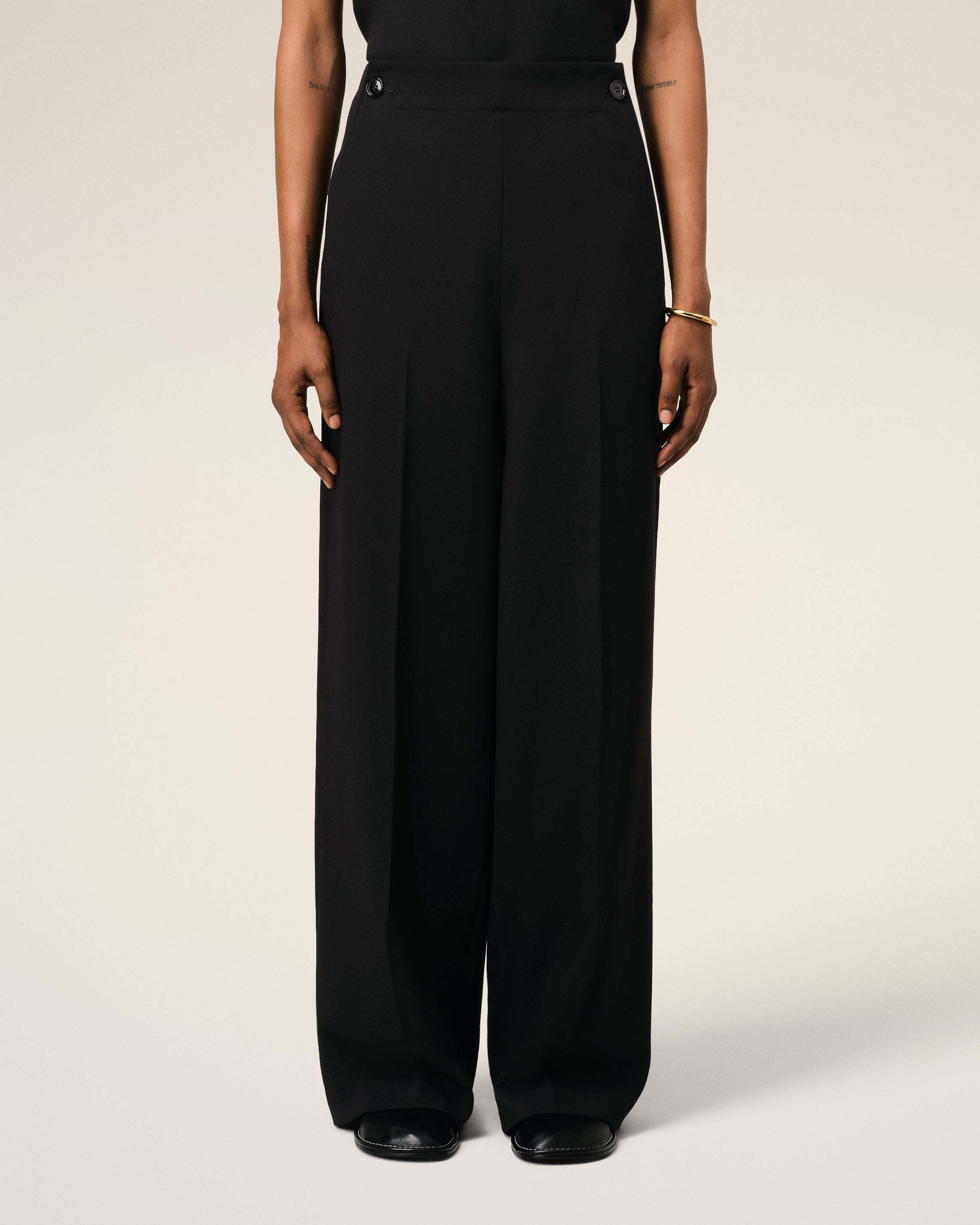 AMI ALEXANDRE MATTIUSSI POCKET CASUAL PANTS 