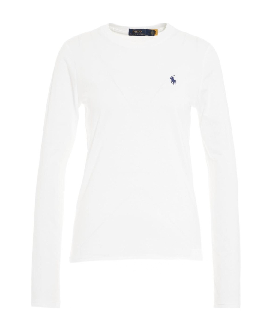 Polo Ralph Lauren Polo Pony-embroidered Jersey T-shirt In White