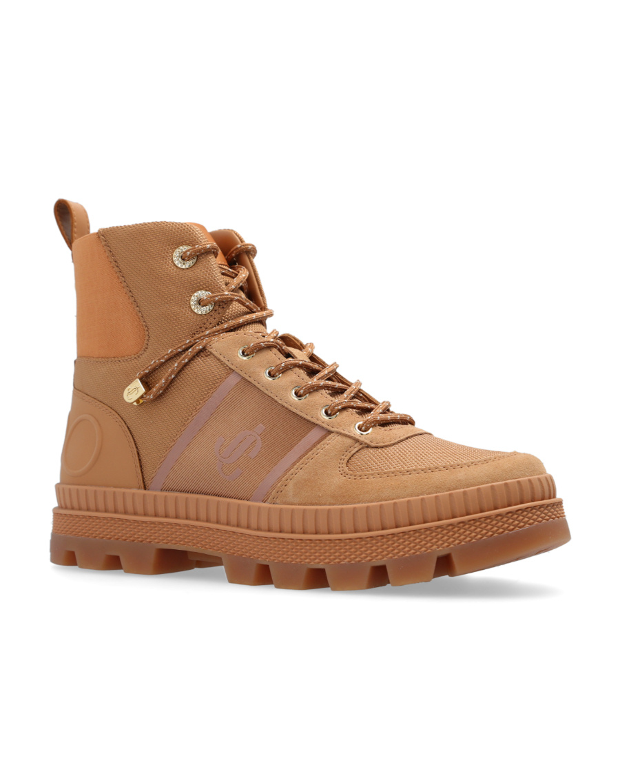 JIMMY CHOO NORMANDY LACE-UP BOOTS