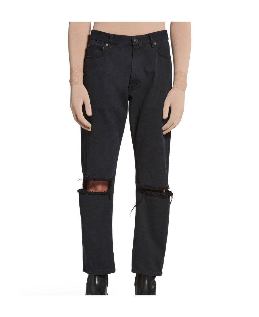 BALENCIAGA BALENCIAGA STRAIGHT-LEG DENIM JEANS