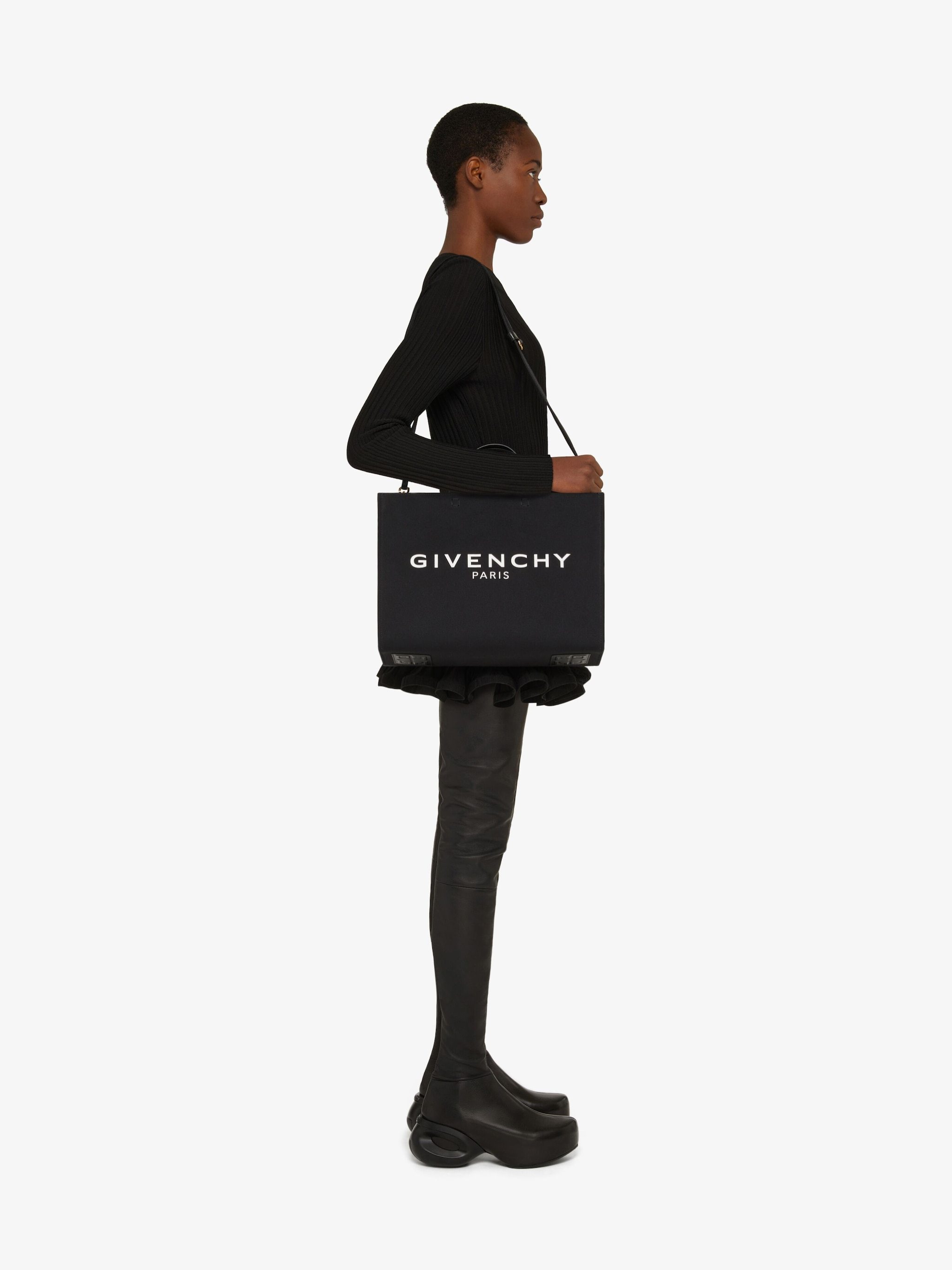 Givenchy G Medium Tote In Black