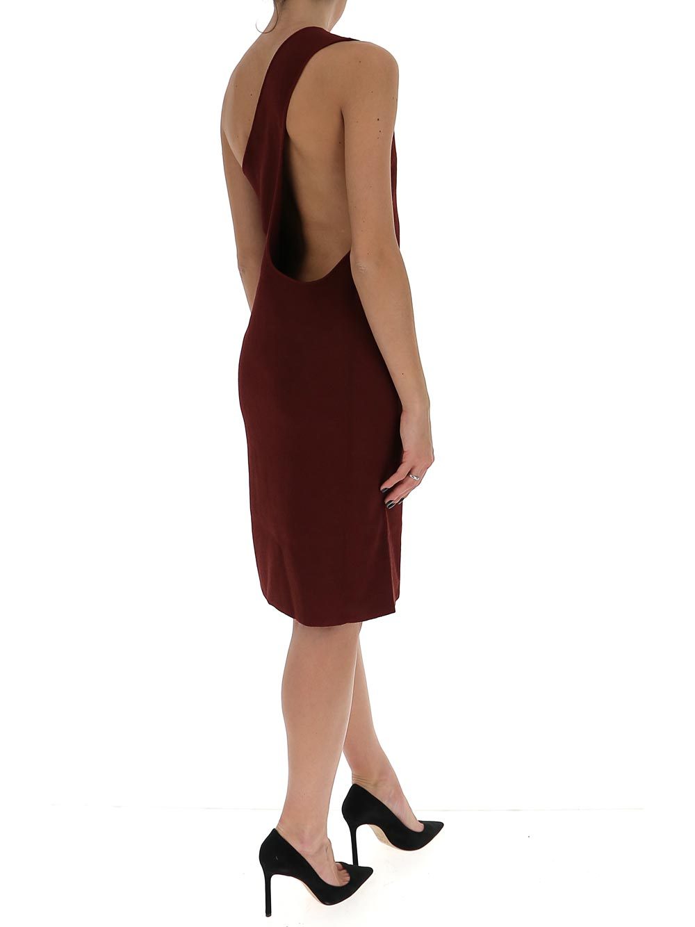 Shop Bottega Veneta One-shoulder Midi Dress
