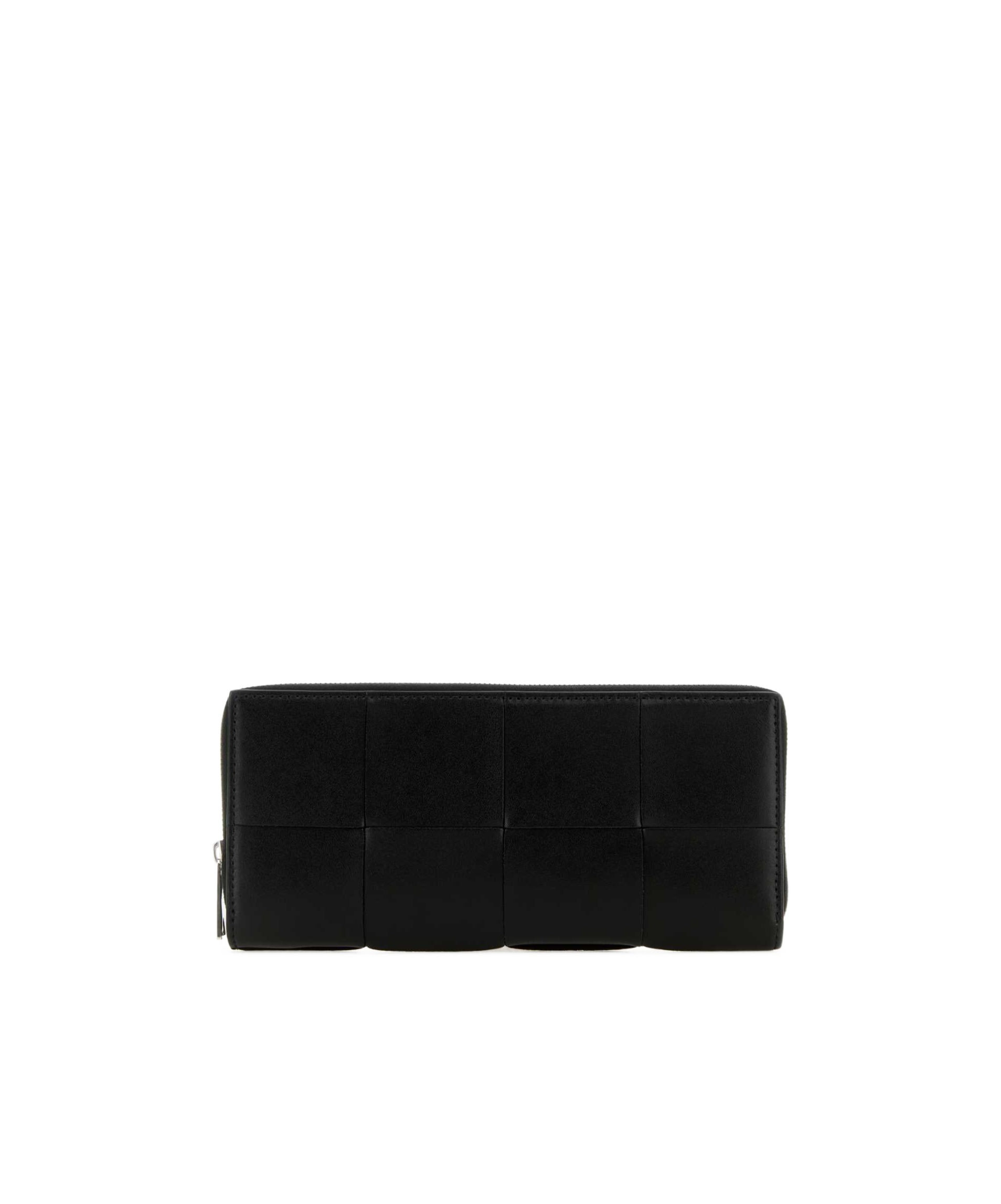 Bottega Veneta Zipper Wallet In Black