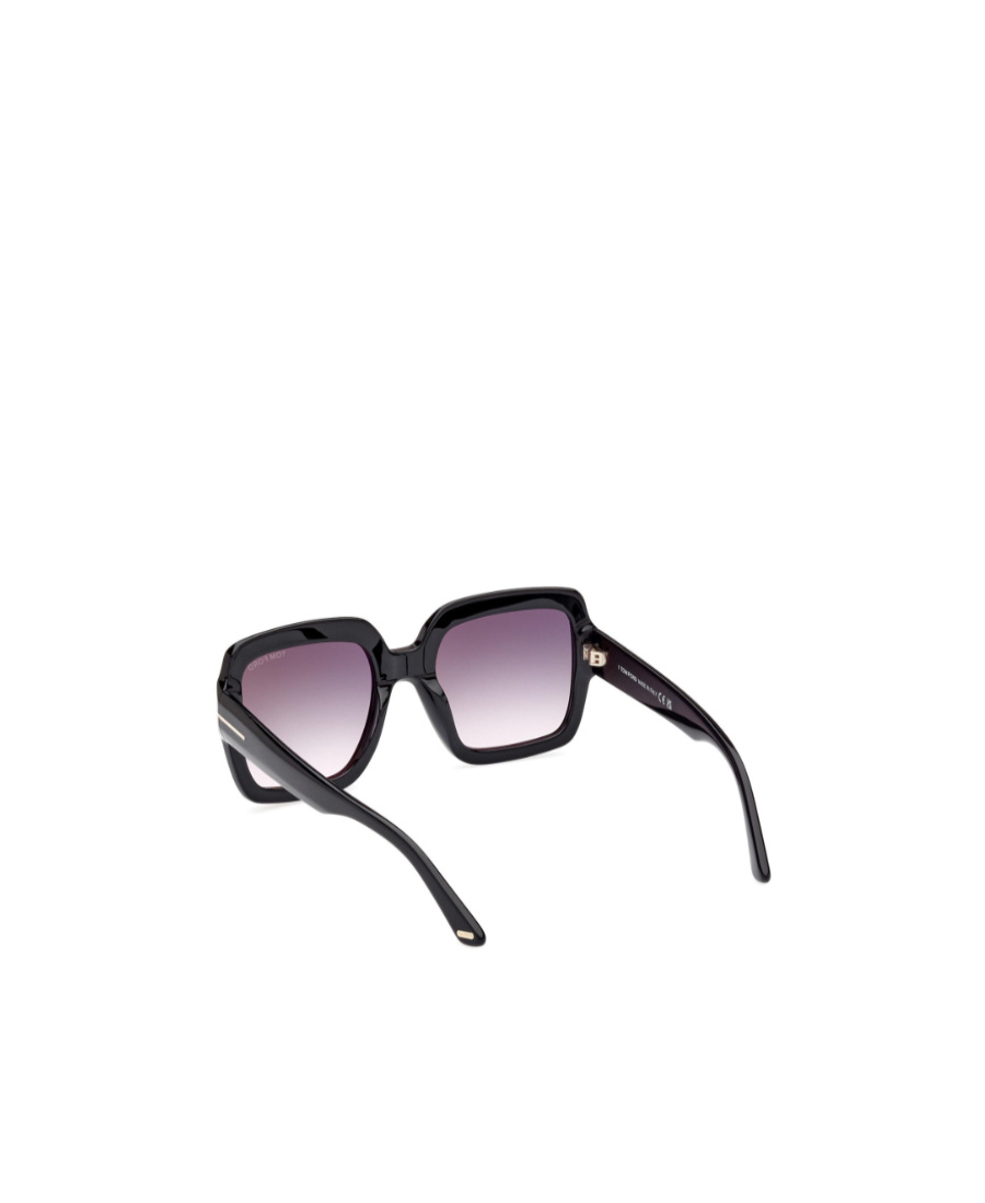 Tom Ford Kaya 54mm Polarized Gradient Square Sunglasses In Gray